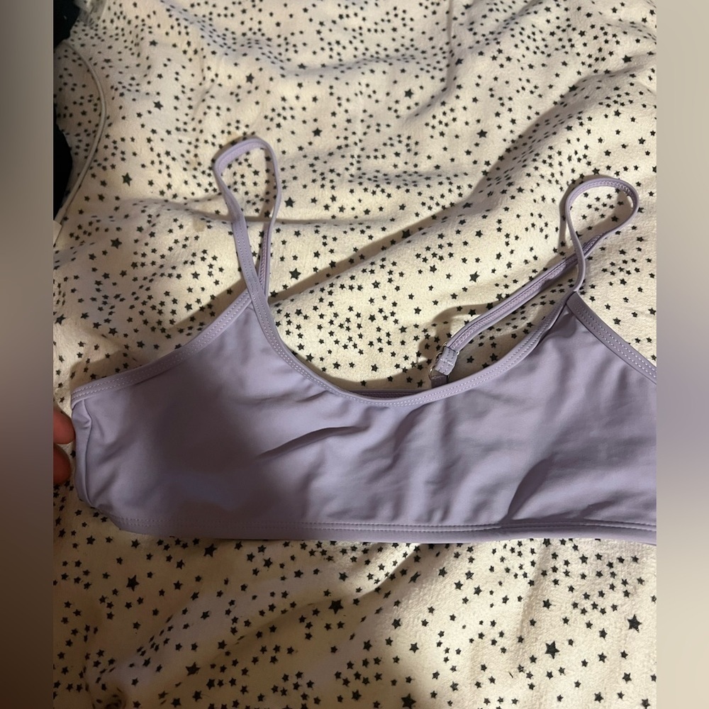 Shein size Small bathing suit purple top